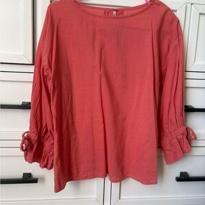 Women's Coral Blouse